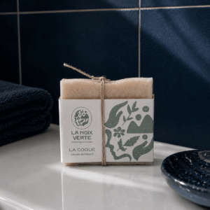 Savon solide exfoliant nature : La Coque - 120g